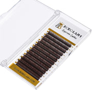 0.07mm Brown Color Lashes Extension - BOBOLASH