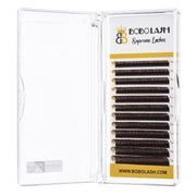 0.15mm Brown Color Lashes Extension - BOBOLASH