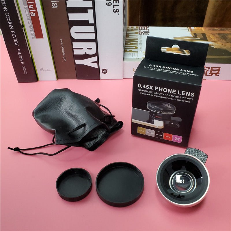 0.45X HD UV Wide-angle Macro Phone Lens - BOBOLASH
