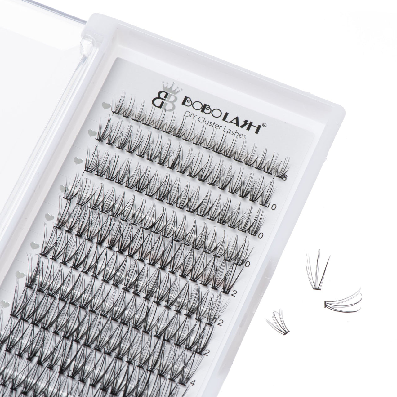 A06 Lash Clusters DIY Eyelash Extensions 204 Clusters Lashes