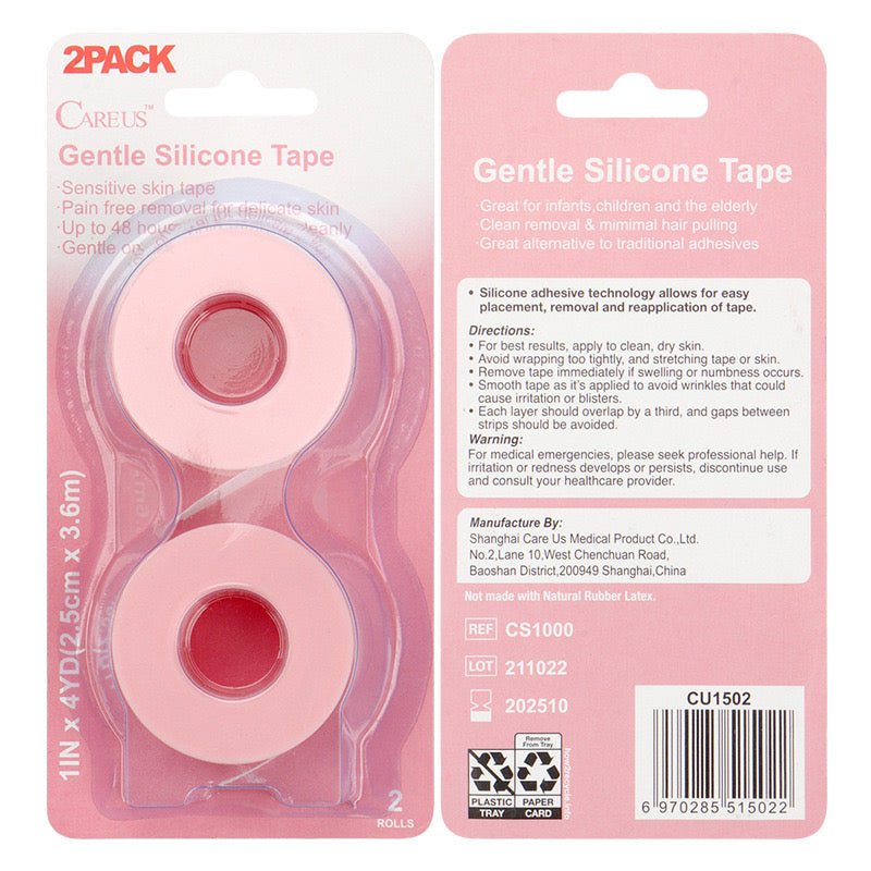 Gentle Silicone Tape 2 PACK - BOBOLASH