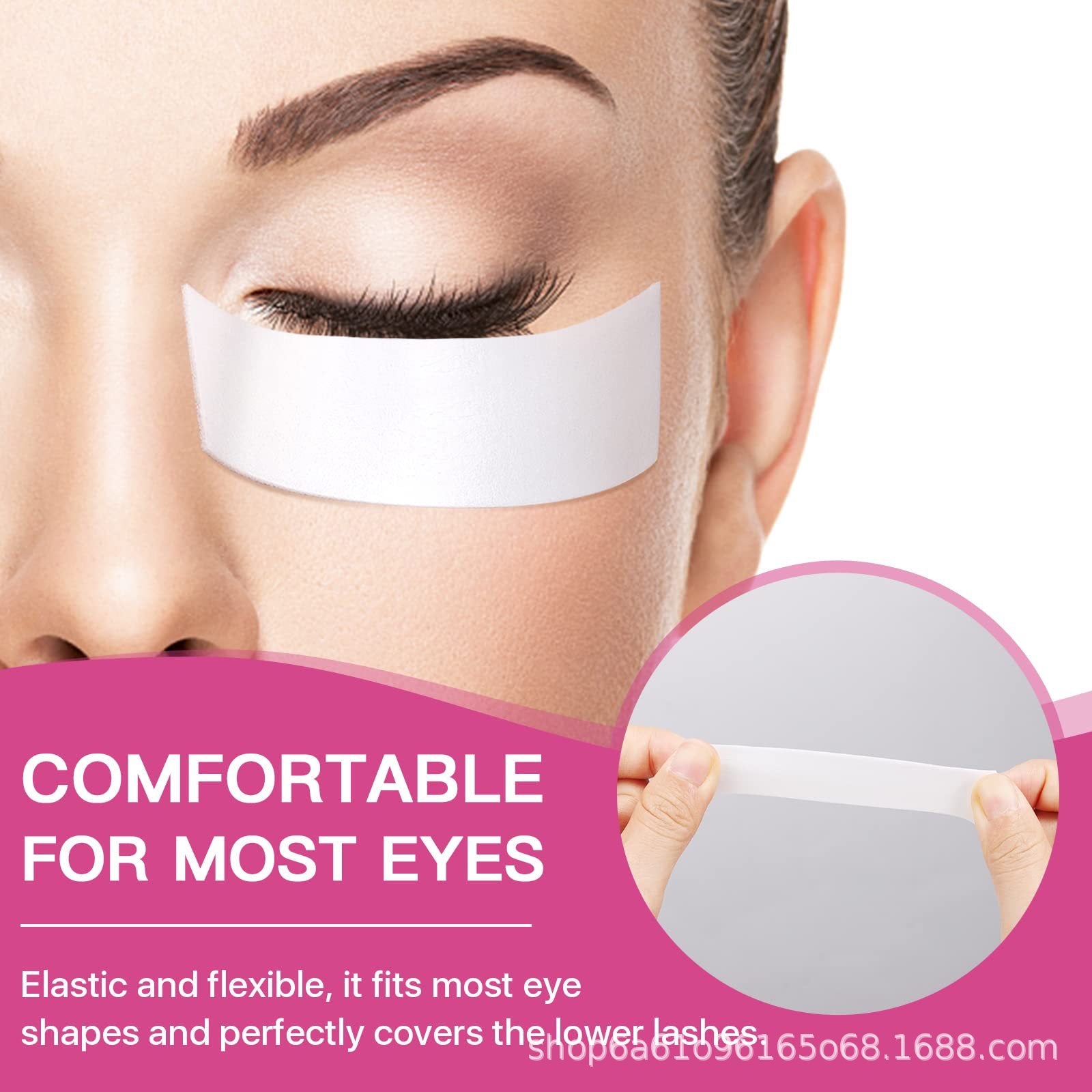 PE Foam Eye Pads (110Pcs/roll ) - BOBOLASH