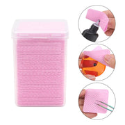Pink Eyelash Glue Wipes - BOBOLASH