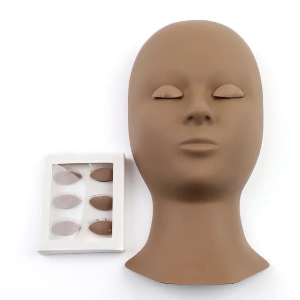 Training Mannequin With 6 Pcs Eyelids - BOBOLASH