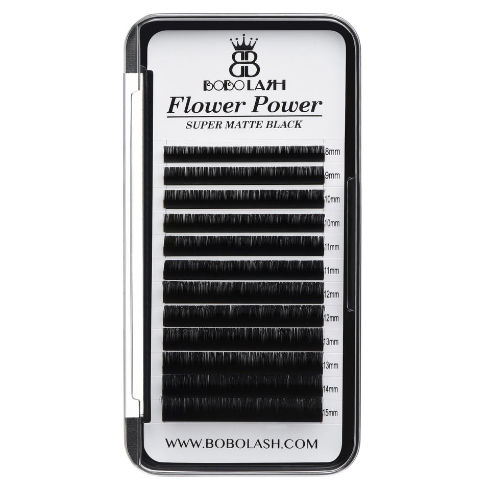BOBOLASH 0.05mm Flower Power True Matte lash extension tray