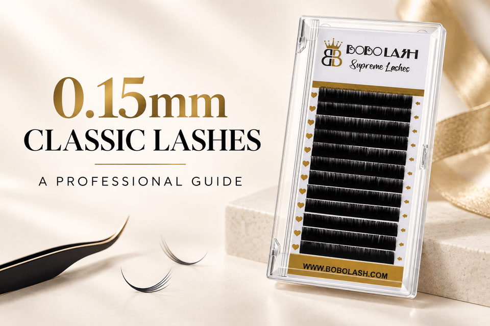0.15mm Classic Lash Extensions: A Professional Guide - BOBOLASH
