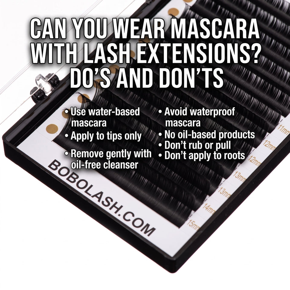 Can You Wear Mascara With Lash Extensions? Do’s and Don’ts