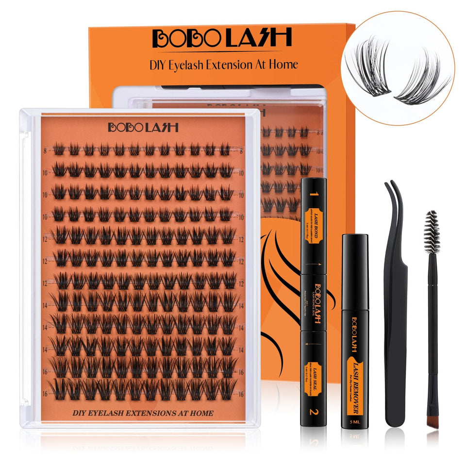 How Long Do DIY Lash Clusters Last? Wear Time and Aftercare - BOBOLASH