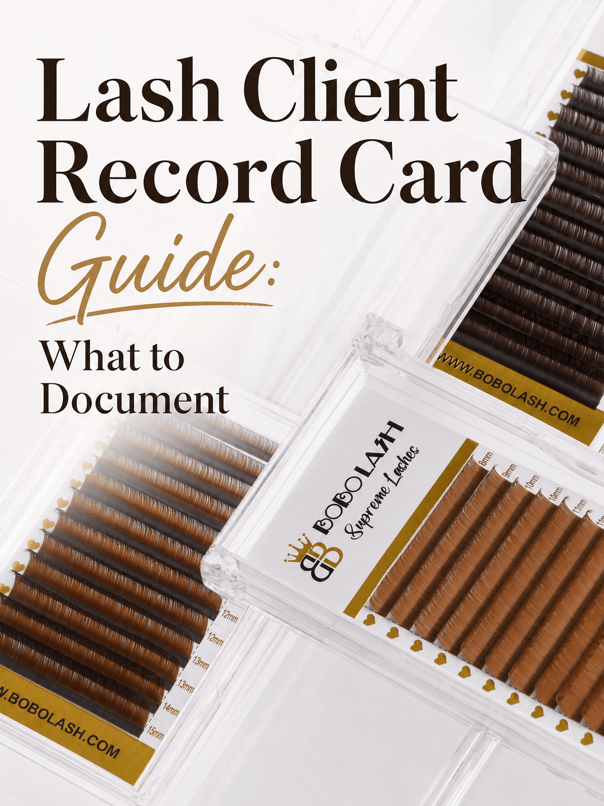 Lash Client Record Card Guide: What to Document - BOBOLASH