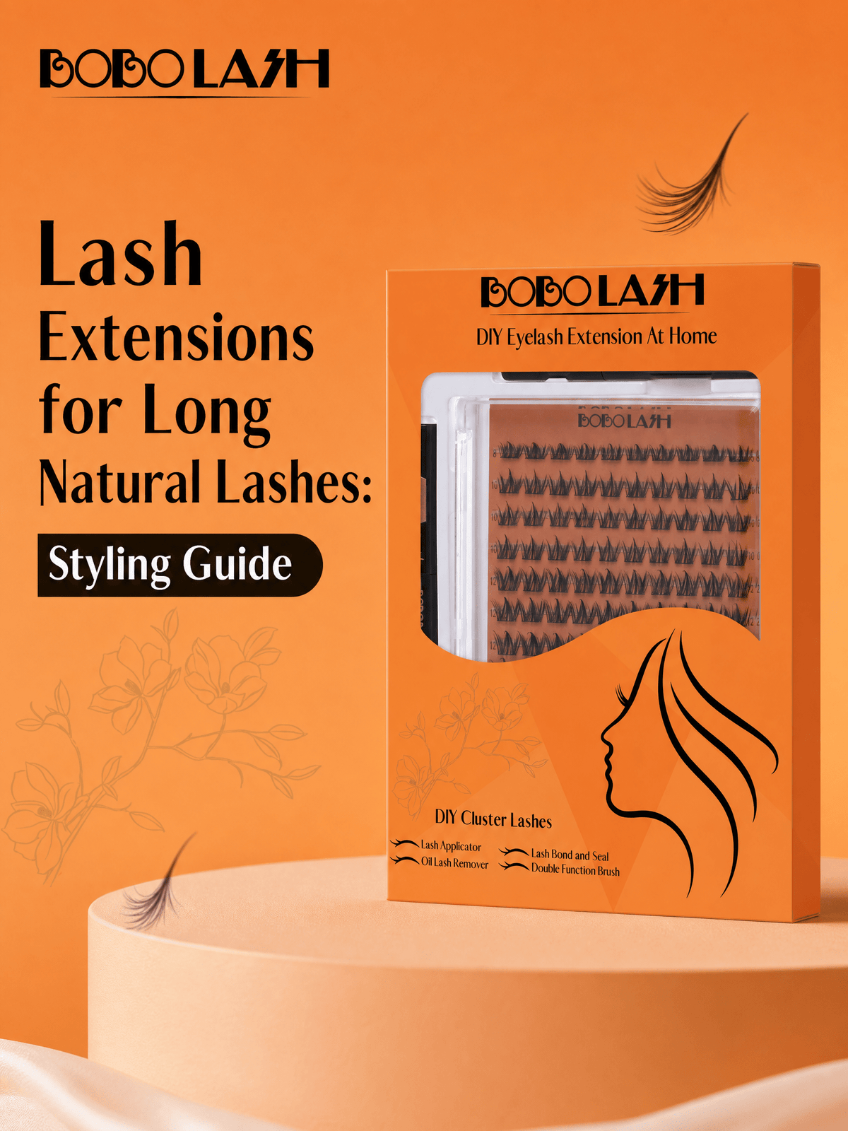Lash Extensions for Long Natural Lashes: Styling Guide - BOBOLASH