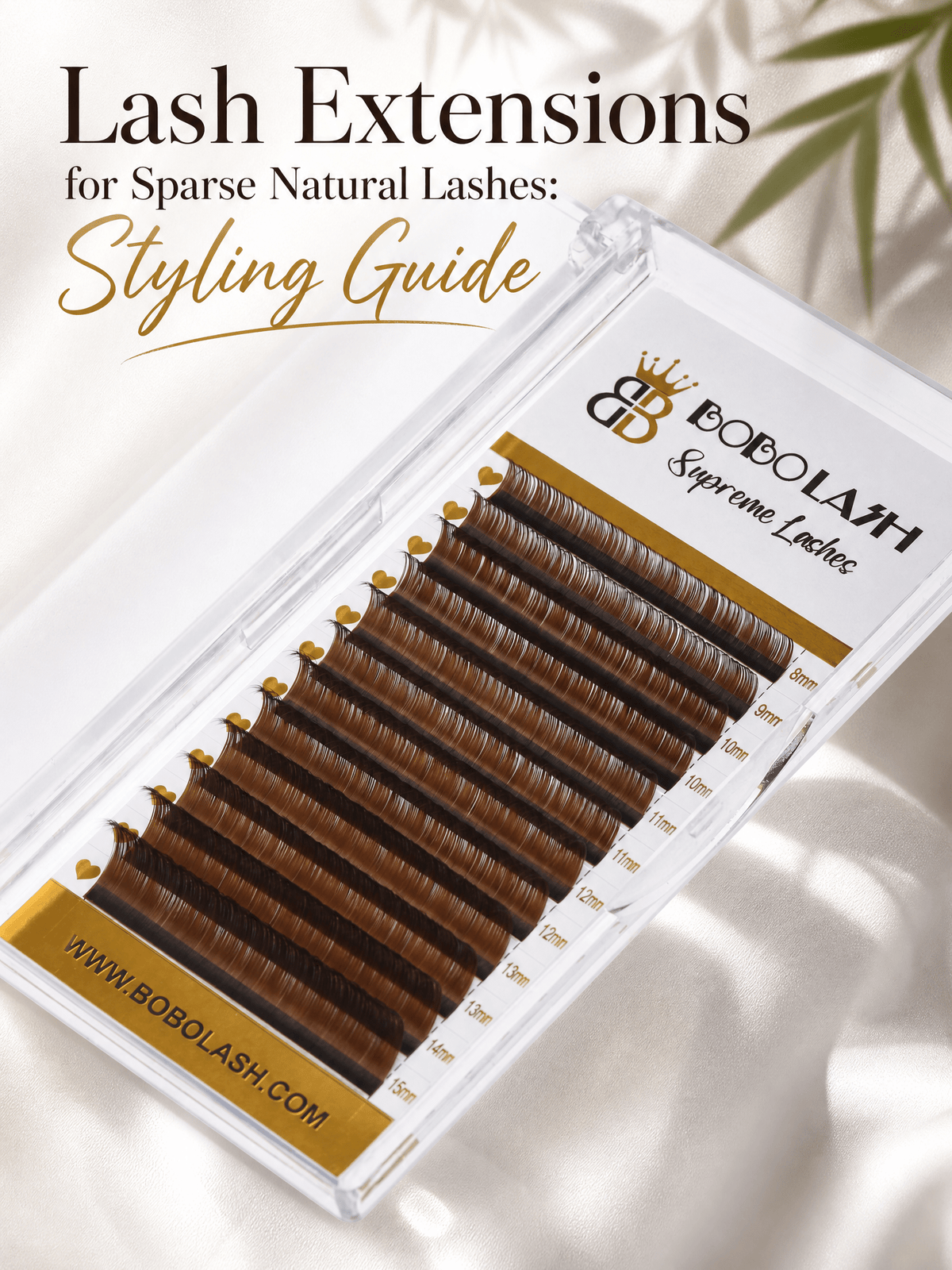 Lash Extensions for Sparse Natural Lashes: Styling Guide - BOBOLASH