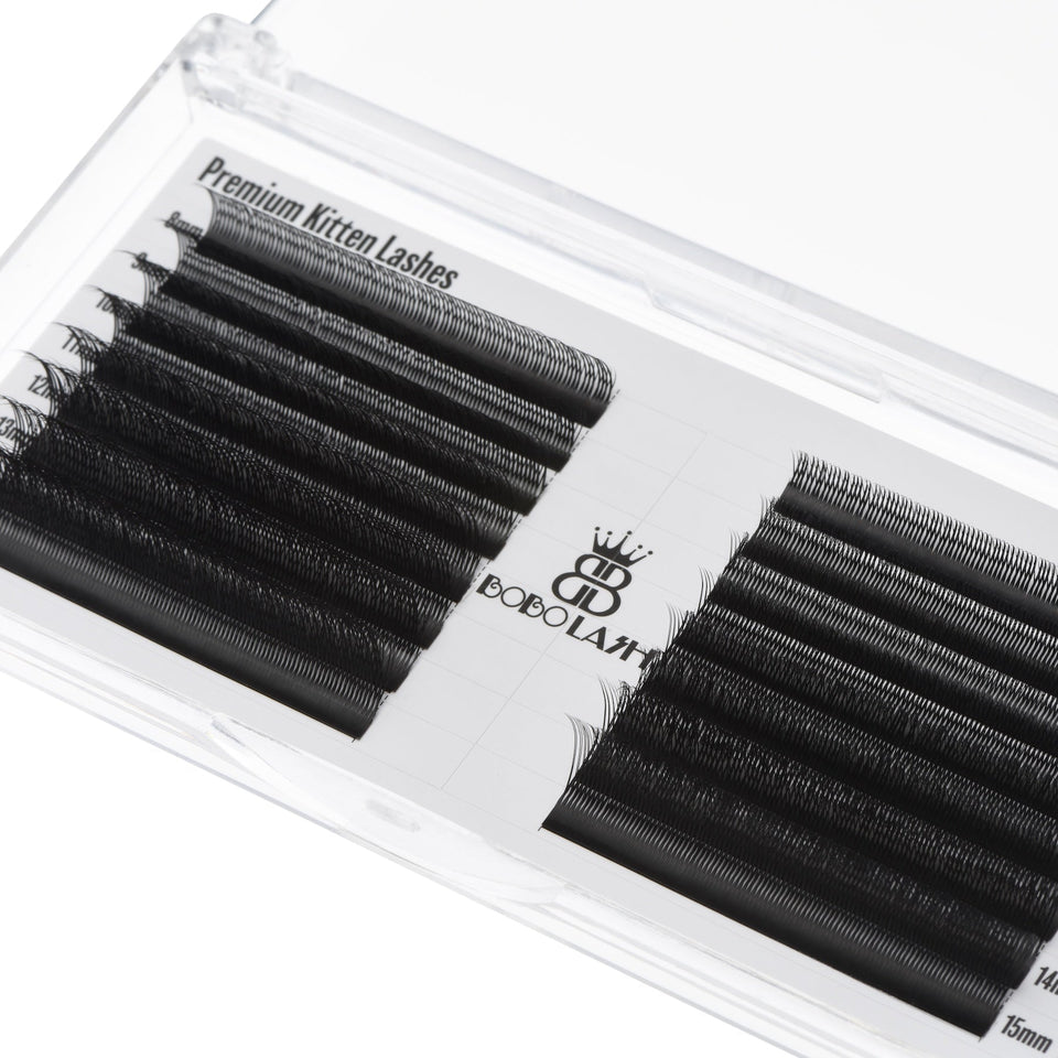 Lash Extensions for Upturned Eyes: Best Curls, Lengths and Maps - BOBOLASH
