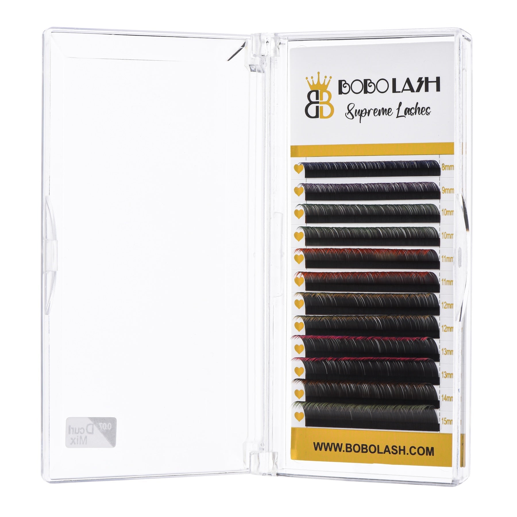Ombre vs Neon Lash Extensions: Color Effects, Styling & How to Choose - BOBOLASH