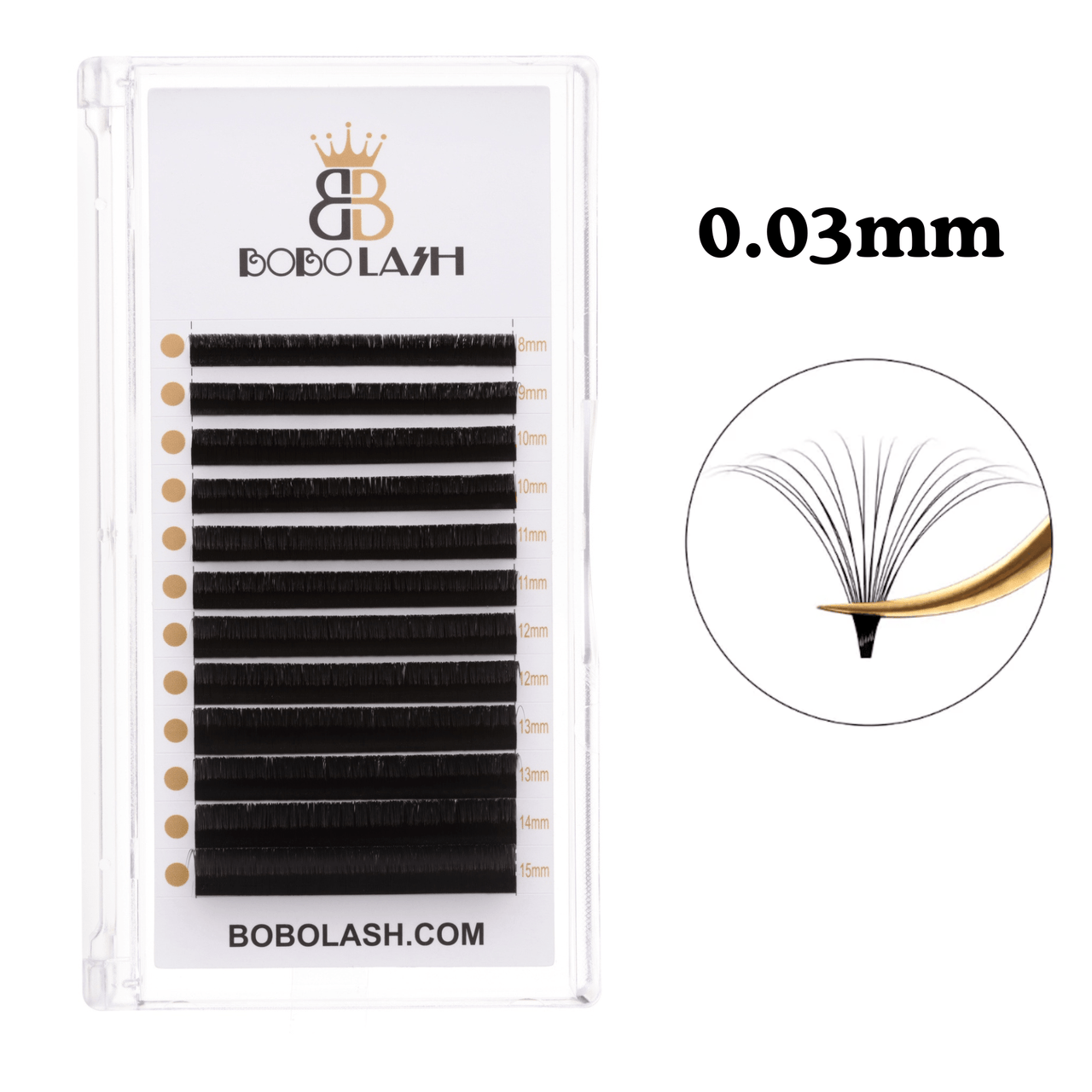 0.03mm Easy Fanning Lashes