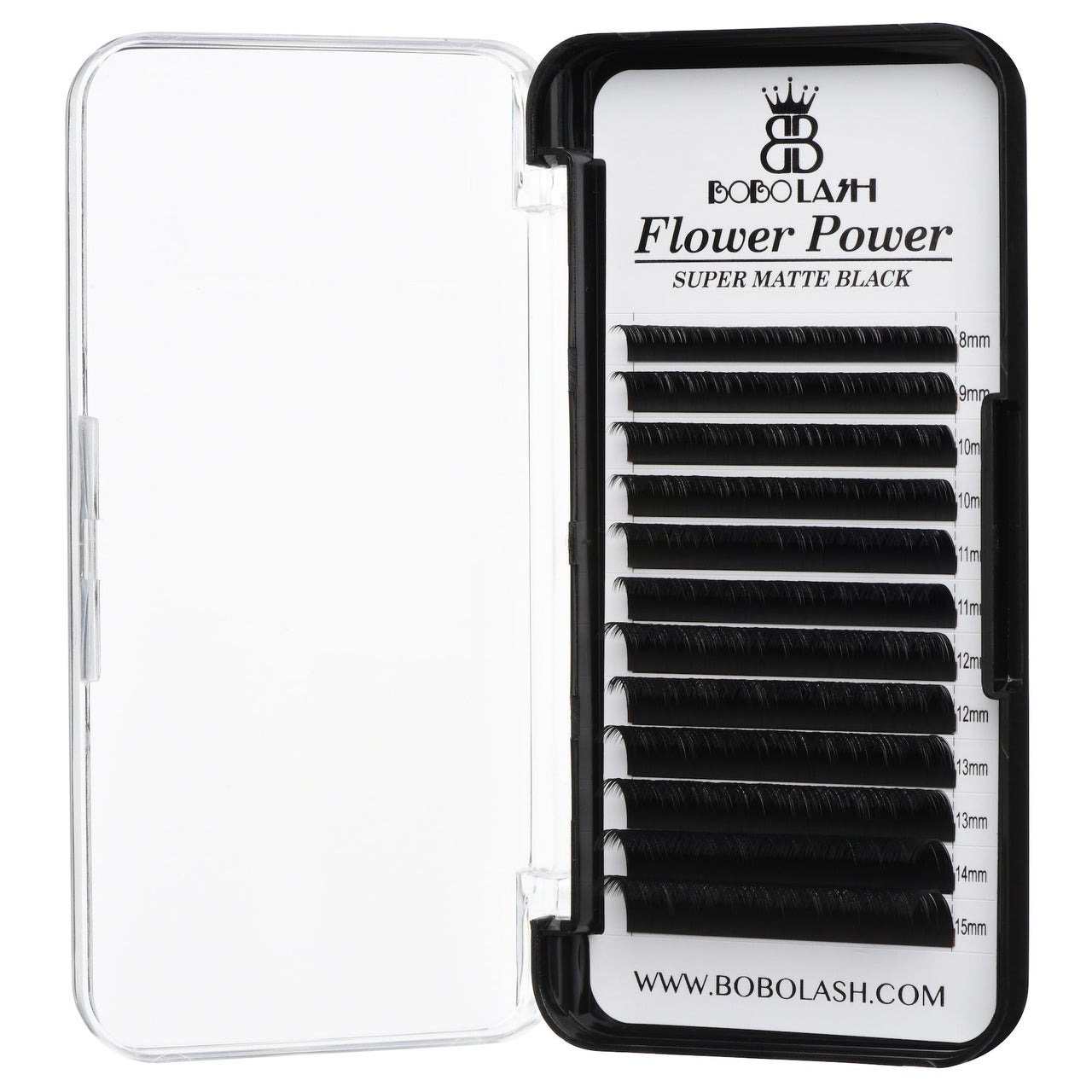 0.03mm Flower Power Shimmy - Free Lashes (True Matte ) - BOBOLASH