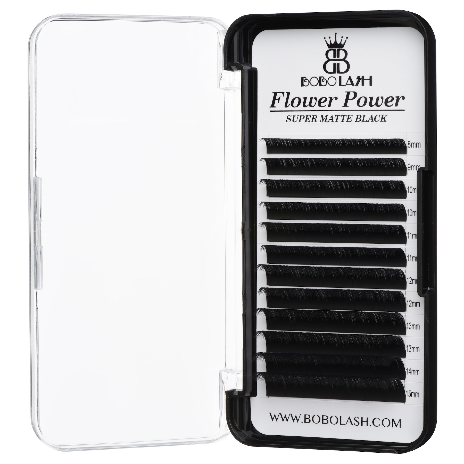 0.03mm Flower Power Shimmy - Free Lashes (True Matte ) - BOBOLASH