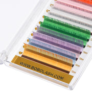 0.07mm Mixed Colors Lashes Extension - BOBOLASH