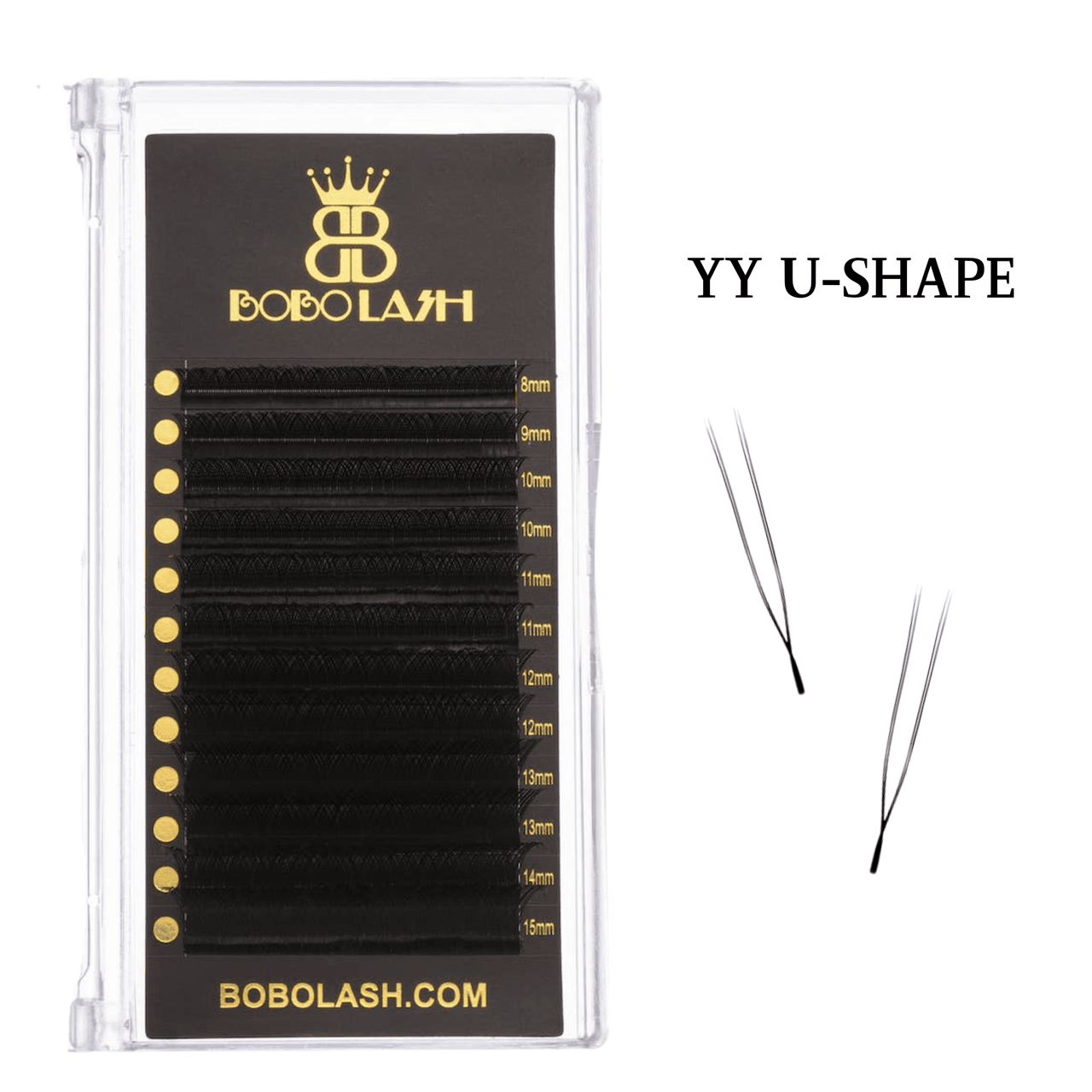 0.07MM U - Shape YY Lashes - BOBOLASH
