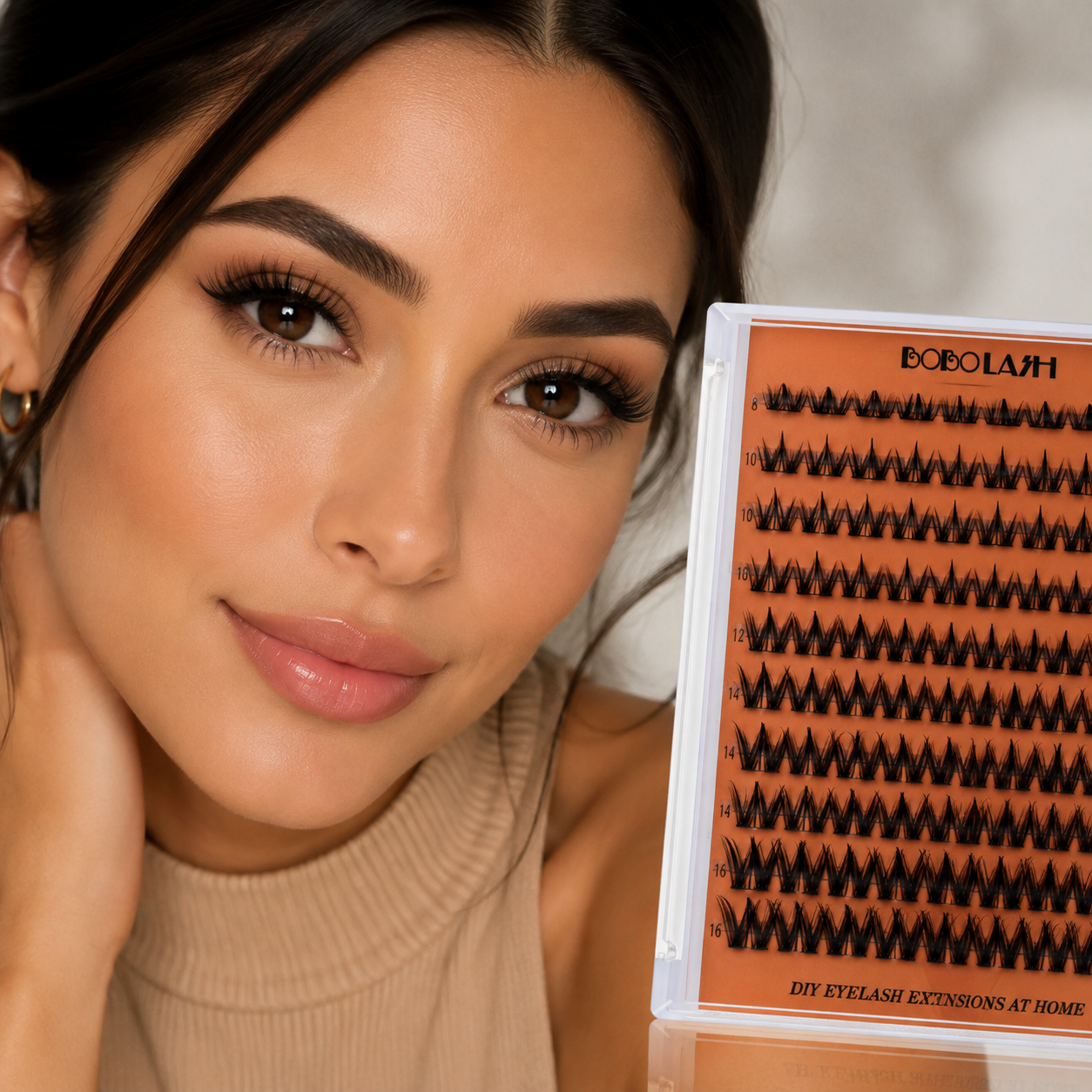 B02 DIY Individual Lash Cluster Kit – Invisible Band