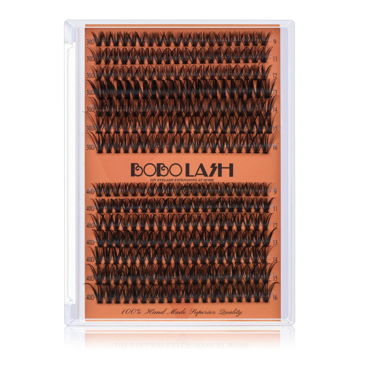 30D+40D Individual Lash Cluster DIY Lash Extension Kit - BOBOLASH