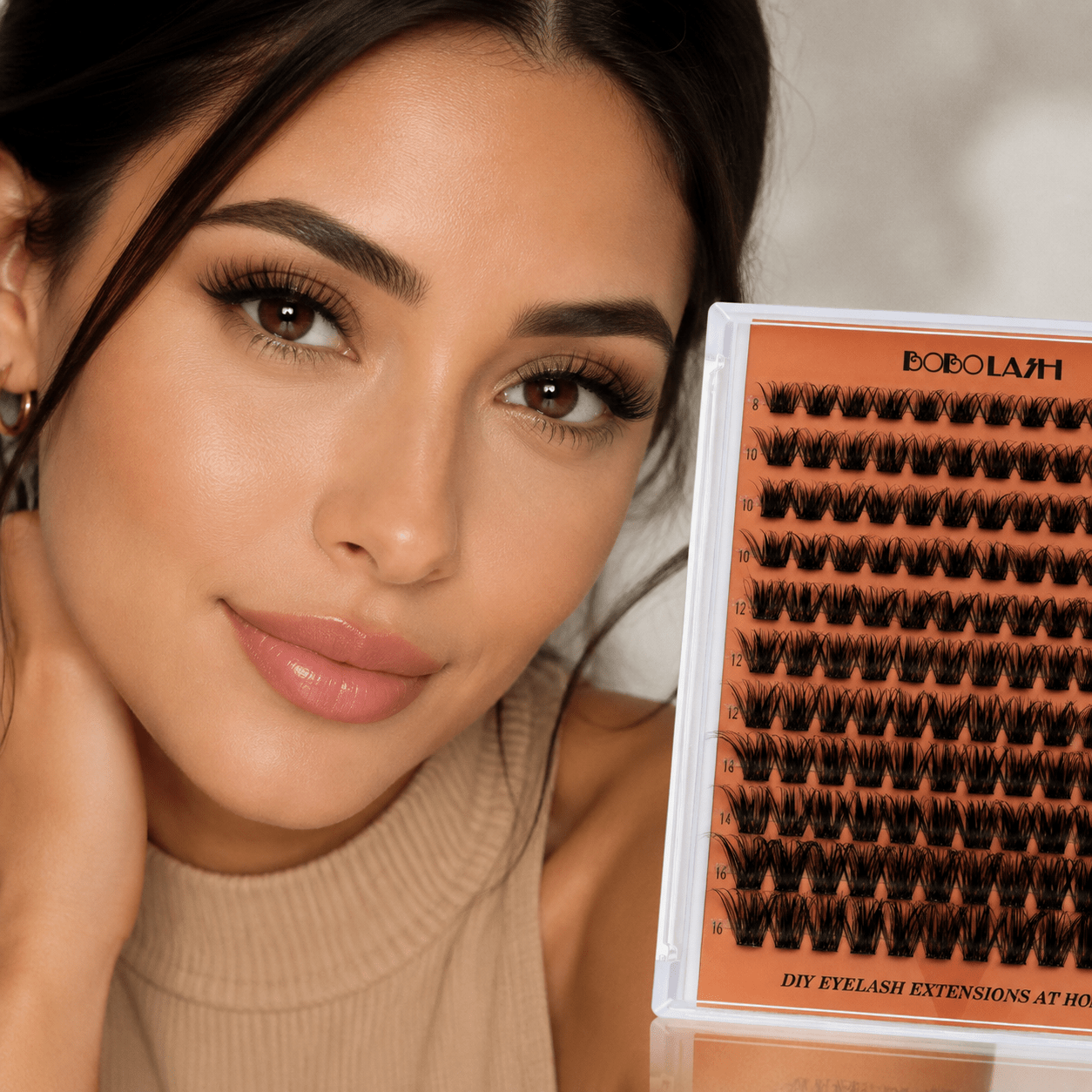 B01 DIY Individual Lash Cluster Kit – Invisible Band - BOBOLASH