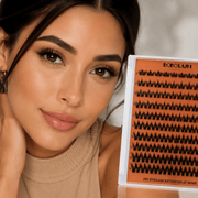B02 DIY Individual Lash Cluster Kit – Invisible Band - BOBOLASH