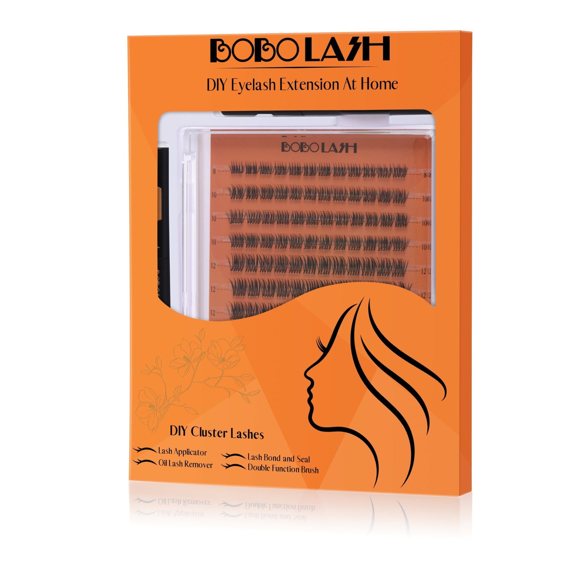 B04 Individual Lash Cluster DIY Lash Extension Kit - BOBOLASH