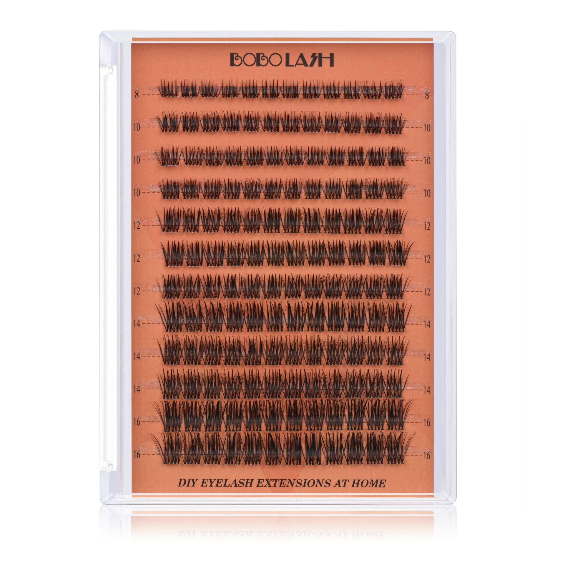 B04 Individual Lash Cluster DIY Lash Extension Kit - BOBOLASH