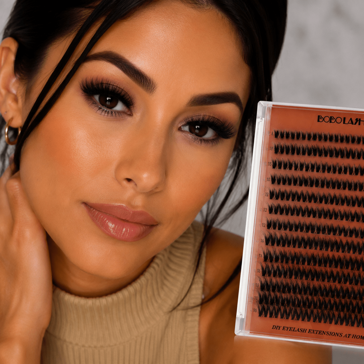 B12 Individual Lash Cluster DIY Lash Extension Kit - BOBOLASH