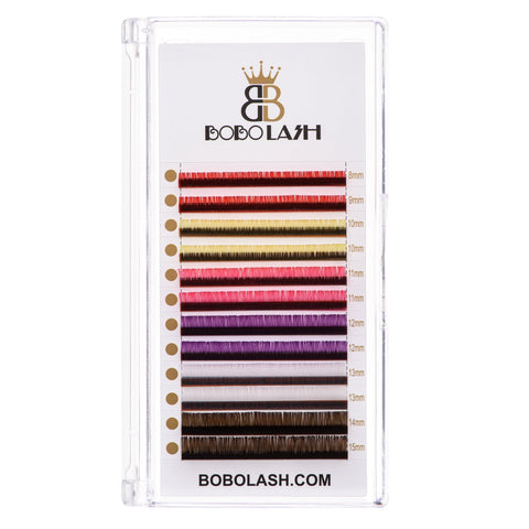 0.07mm Color Lashes Extension