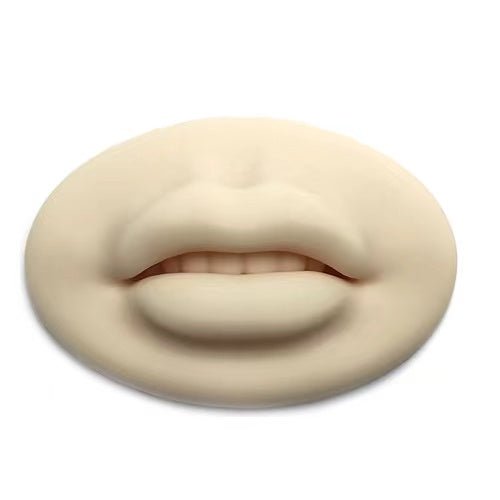 3D Lips Practice Silicone Skin Permanent Makeup Fake Skin Lips - BOBOLASH