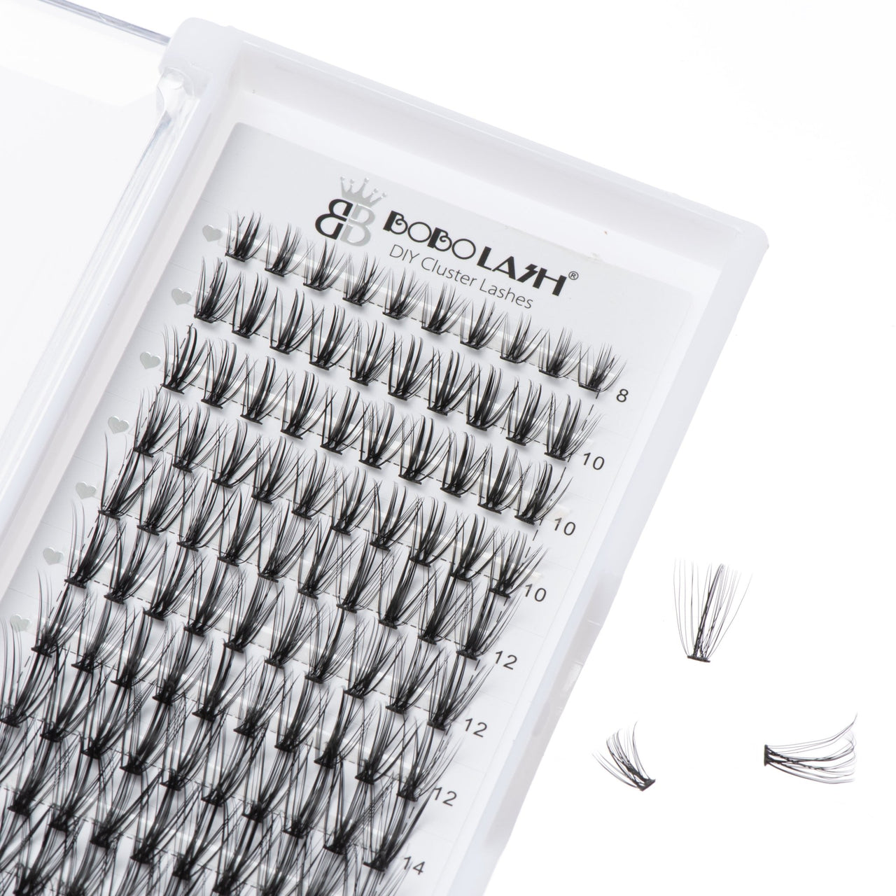 A08 Lash Clusters DIY Eyelash Extensions 120 Clusters Lashes