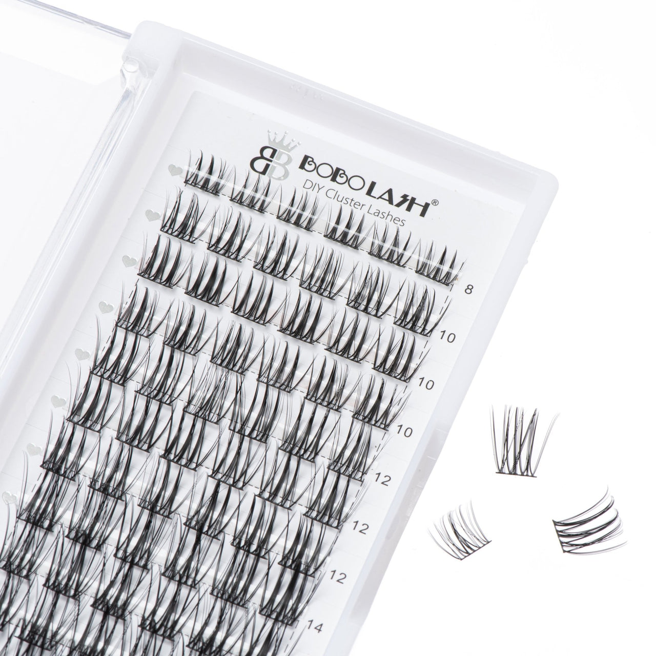 A09 Lash Clusters DIY Eyelash Extensions 72 Clusters Lashes