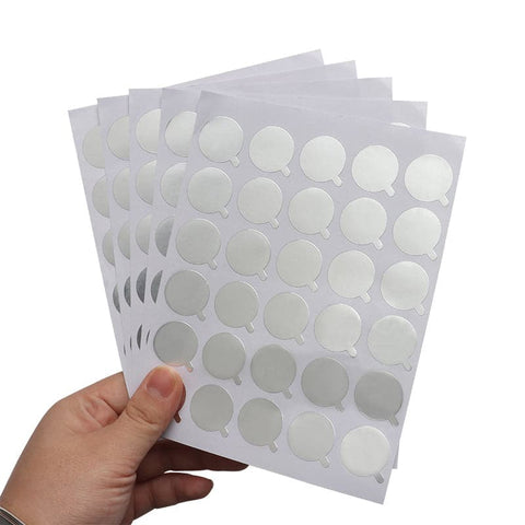 Aluminum Foil Glue Sticker