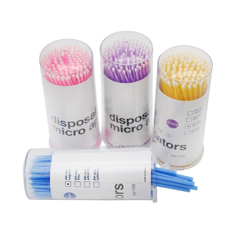 Disposable Micro Swabs Brush（Random Color）