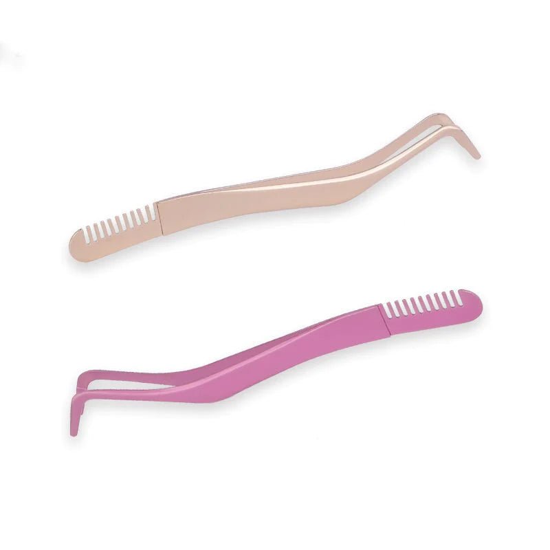 DIY Regular Lash Tweezers for Clusters Lashes
