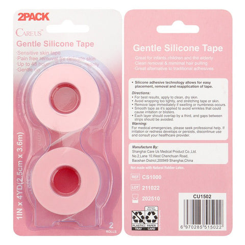 Gentle Silicone Tape 2 PACK