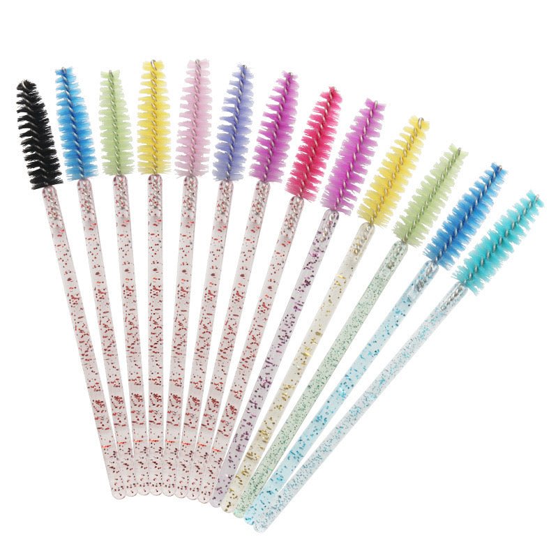 Glitter Mascara Brush(Random Color 50Pcs/Pack)