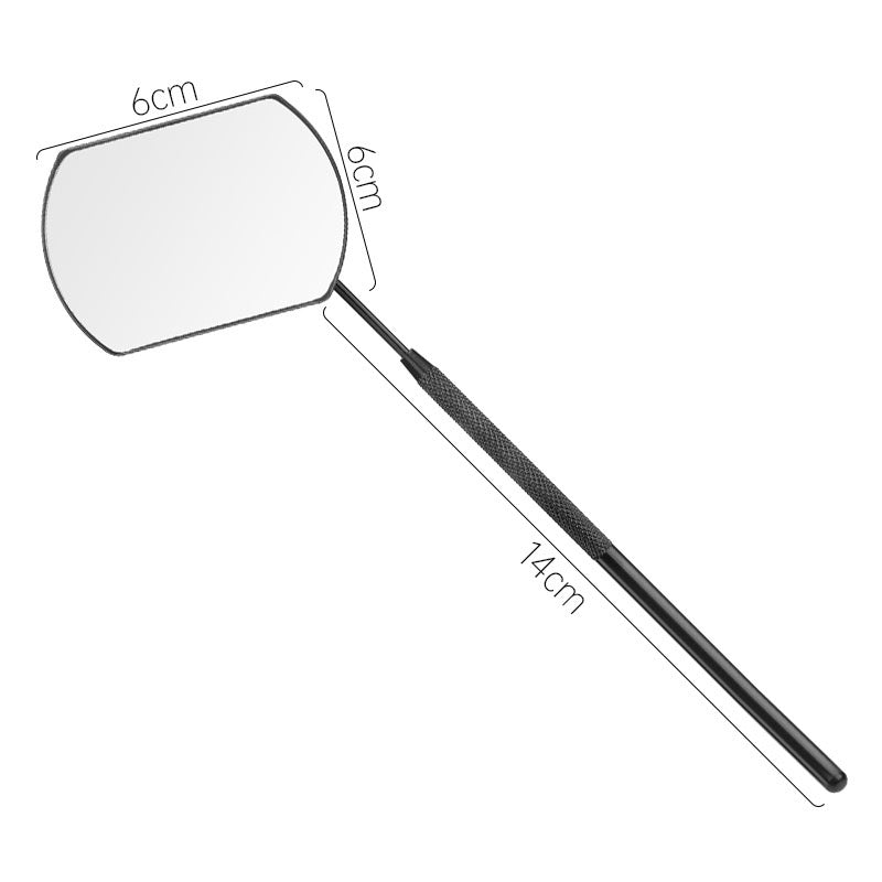 Large Stainless Steel Eyelash Extension Mirror 1 Pc