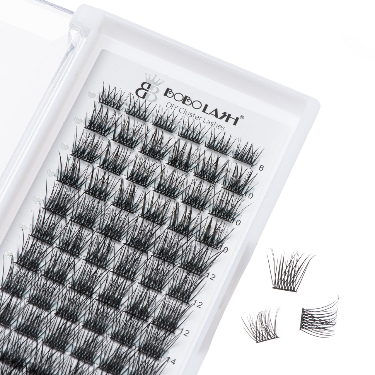 W05 Lash Clusters DIY Eyelash Extensions 72 Clusters Lashes